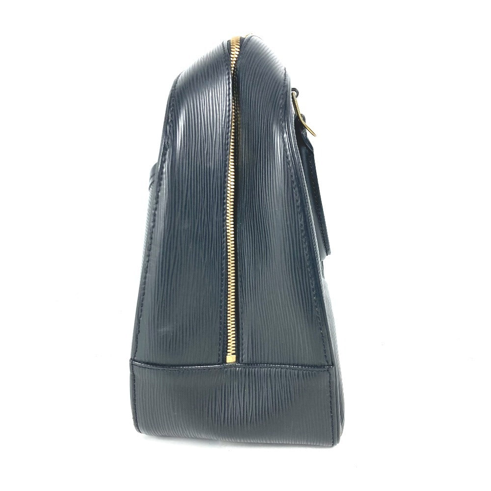 LOUIS VUITTON Handbag Epi Leather black Epi Special Order Deauville Women Used