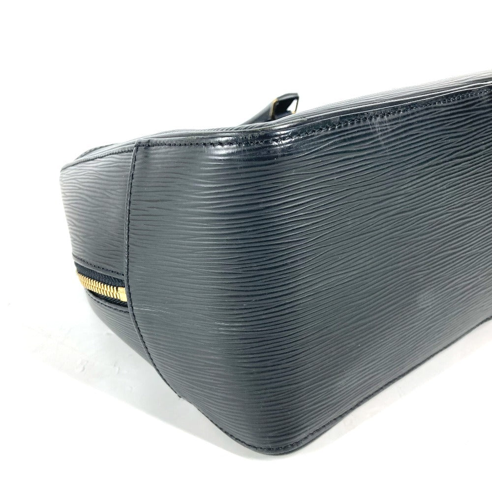 LOUIS VUITTON Handbag Epi Leather black Epi Special Order Deauville Women Used