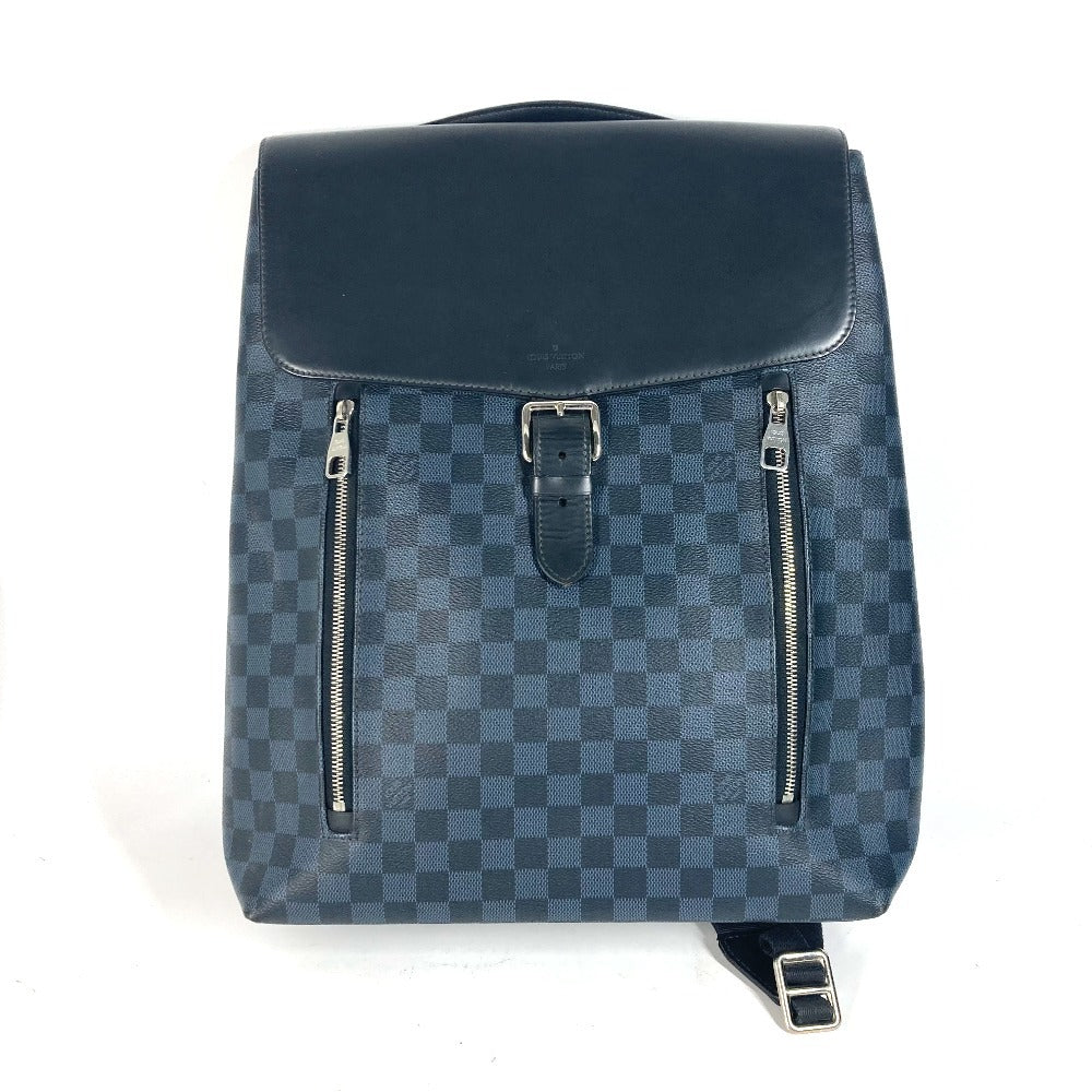 LOUIS VUITTON Backpack N41586 Damier Cobalt Canvas Navy Damier Cobalt Newport unisex(Unisex) Used