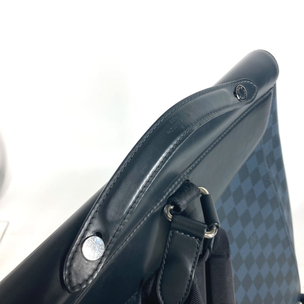 LOUIS VUITTON Backpack N41586 Damier Cobalt Canvas Navy Damier Cobalt Newport unisex(Unisex) Used