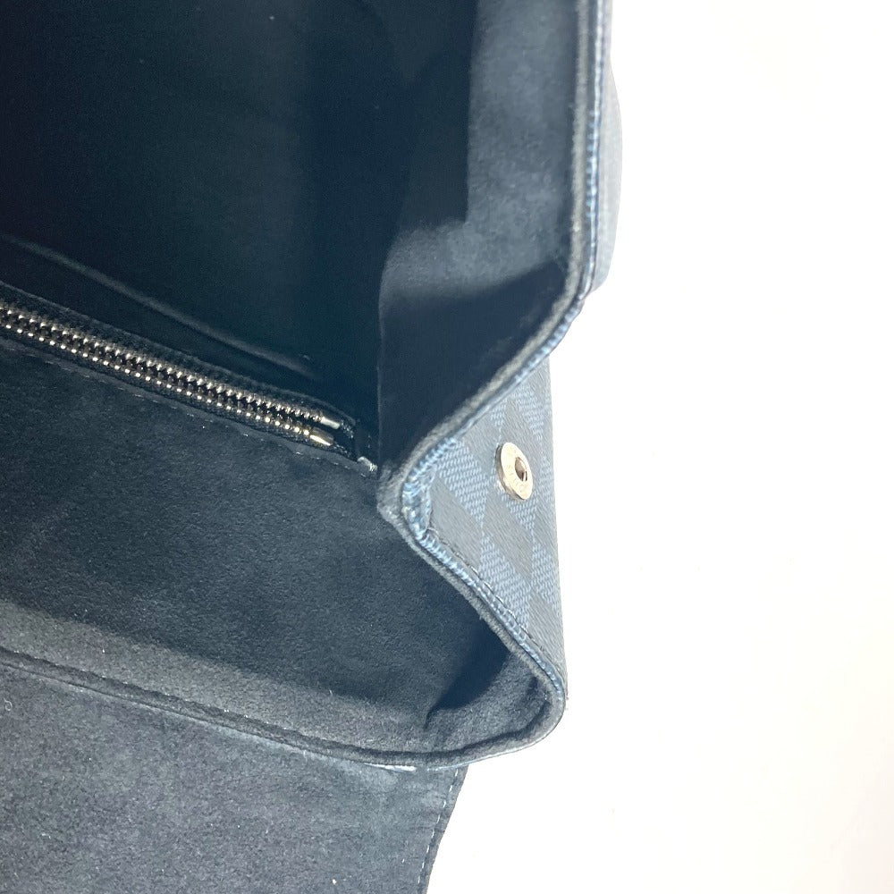 LOUIS VUITTON Backpack N41586 Damier Cobalt Canvas Navy Damier Cobalt Newport unisex(Unisex) Used