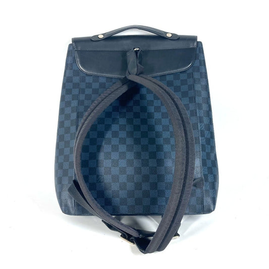 LOUIS VUITTON Backpack N41586 Damier Cobalt Canvas Navy Damier Cobalt Newport unisex(Unisex) Used