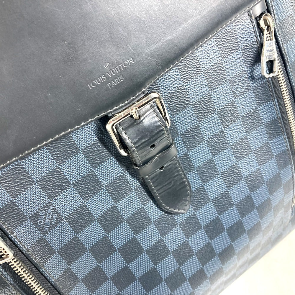 LOUIS VUITTON Backpack N41586 Damier Cobalt Canvas Navy Damier Cobalt Newport unisex(Unisex) Used
