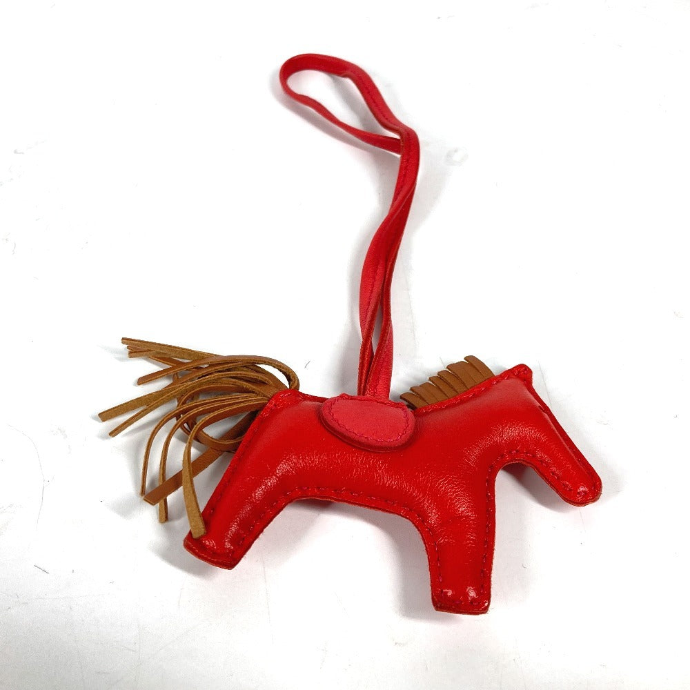 HERMES charm Anyo Miro Red Horse Rodeo PM Women Used