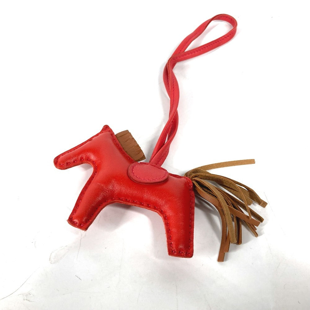 HERMES charm Anyo Miro Red Horse Rodeo PM Women Used