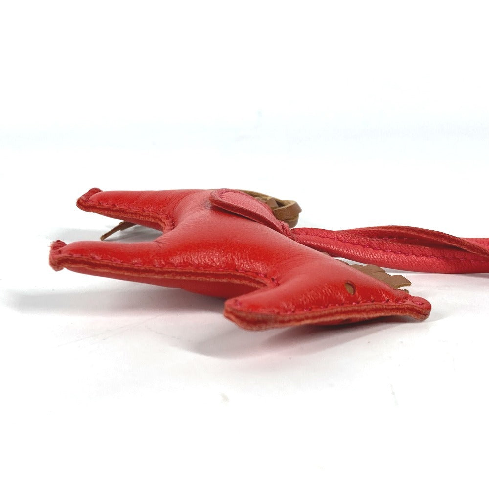 HERMES charm Anyo Miro Red Horse Rodeo PM Women Used