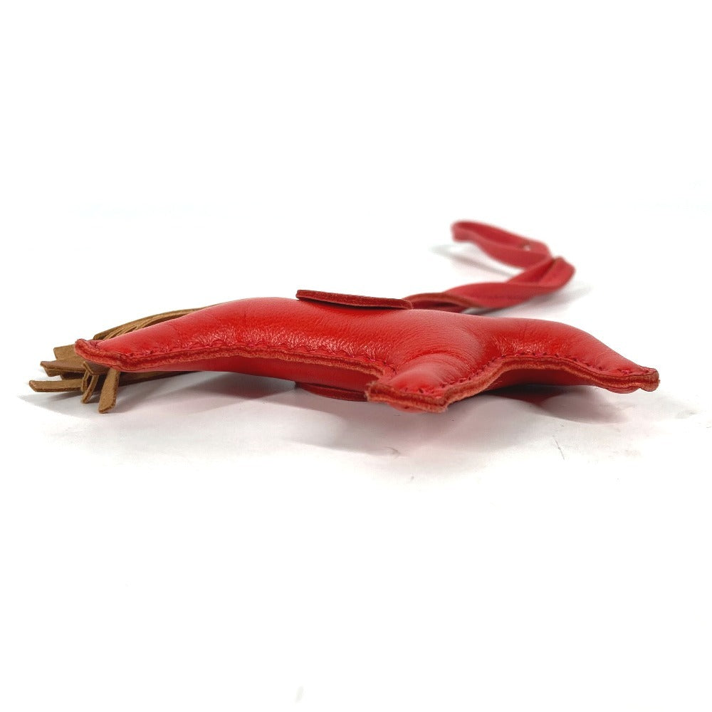 HERMES charm Anyo Miro Red Horse Rodeo PM Women Used