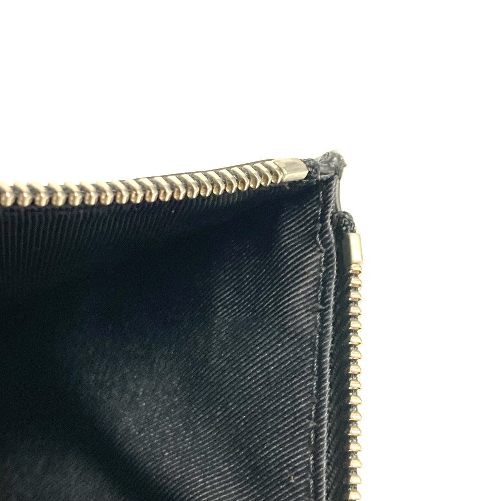 LOUIS VUITTON Clutch bag N60112 Damier Anfini Leather black Damier Anfini Pochette Discovery mens Used