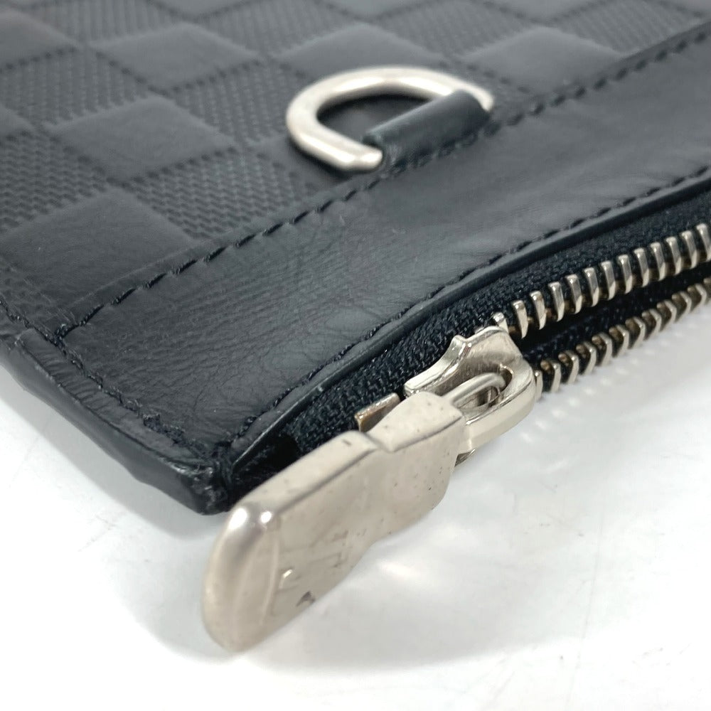 LOUIS VUITTON Clutch bag N60112 Damier Anfini Leather black Damier Anfini Pochette Discovery mens Used