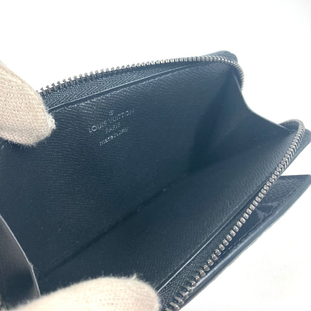 LOUIS VUITTON Folded wallet M81568 Monogram Eclipse Canvas black Monogram Eclipse hybrid wallet unisex(Unisex) Used