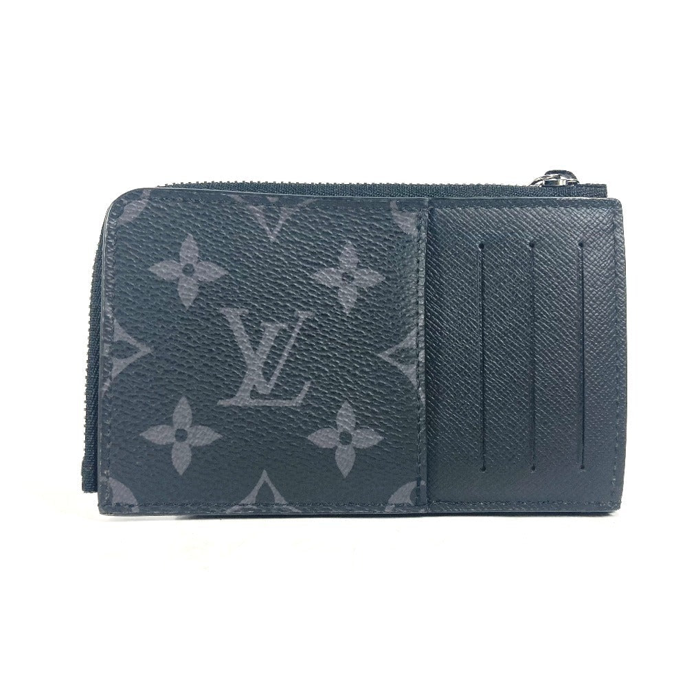 LOUIS VUITTON Folded wallet M81568 Monogram Eclipse Canvas black Monogram Eclipse hybrid wallet unisex(Unisex) Used