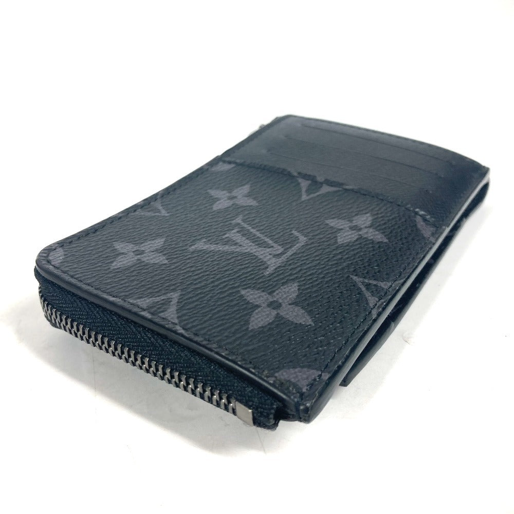 LOUIS VUITTON Folded wallet M81568 Monogram Eclipse Canvas black Monogram Eclipse hybrid wallet unisex(Unisex) Used