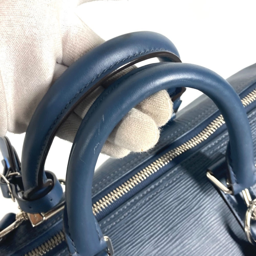 LOUIS VUITTON Boston Duffel bag M40895 Epi Leather blue Epi Hippopotamus unisex(Unisex) Used