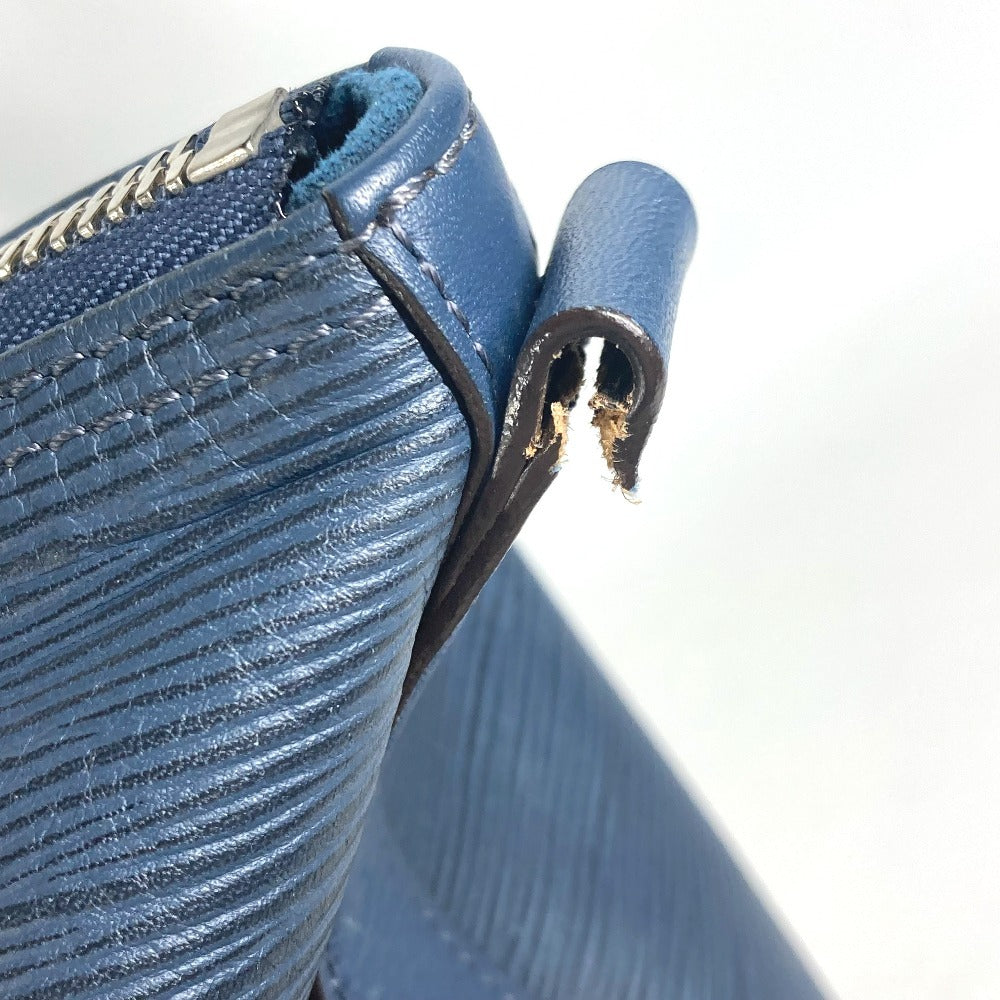 LOUIS VUITTON Boston Duffel bag M40895 Epi Leather blue Epi Hippopotamus unisex(Unisex) Used