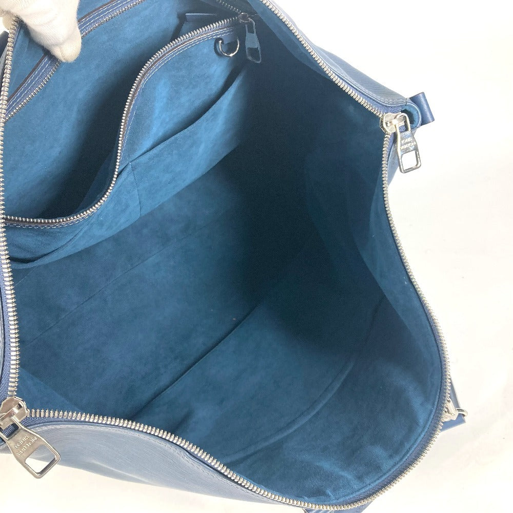 LOUIS VUITTON Boston Duffel bag M40895 Epi Leather blue Epi Hippopotamus unisex(Unisex) Used
