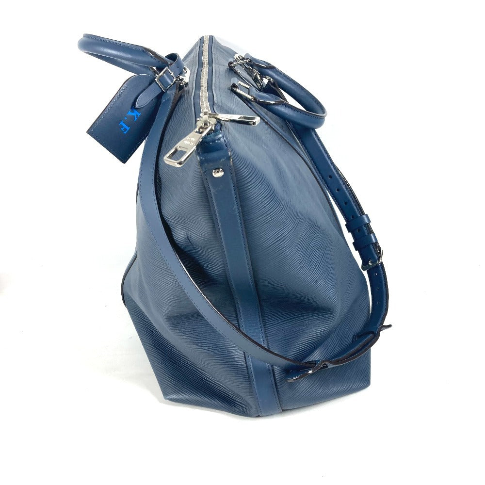LOUIS VUITTON Boston Duffel bag M40895 Epi Leather blue Epi Hippopotamus unisex(Unisex) Used