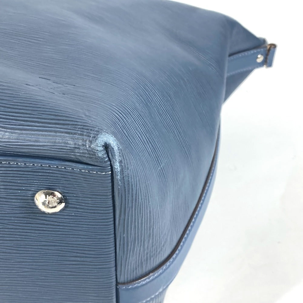 LOUIS VUITTON Boston Duffel bag M40895 Epi Leather blue Epi Hippopotamus unisex(Unisex) Used