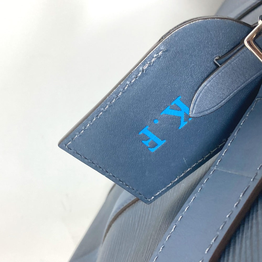 LOUIS VUITTON Boston Duffel bag M40895 Epi Leather blue Epi Hippopotamus unisex(Unisex) Used