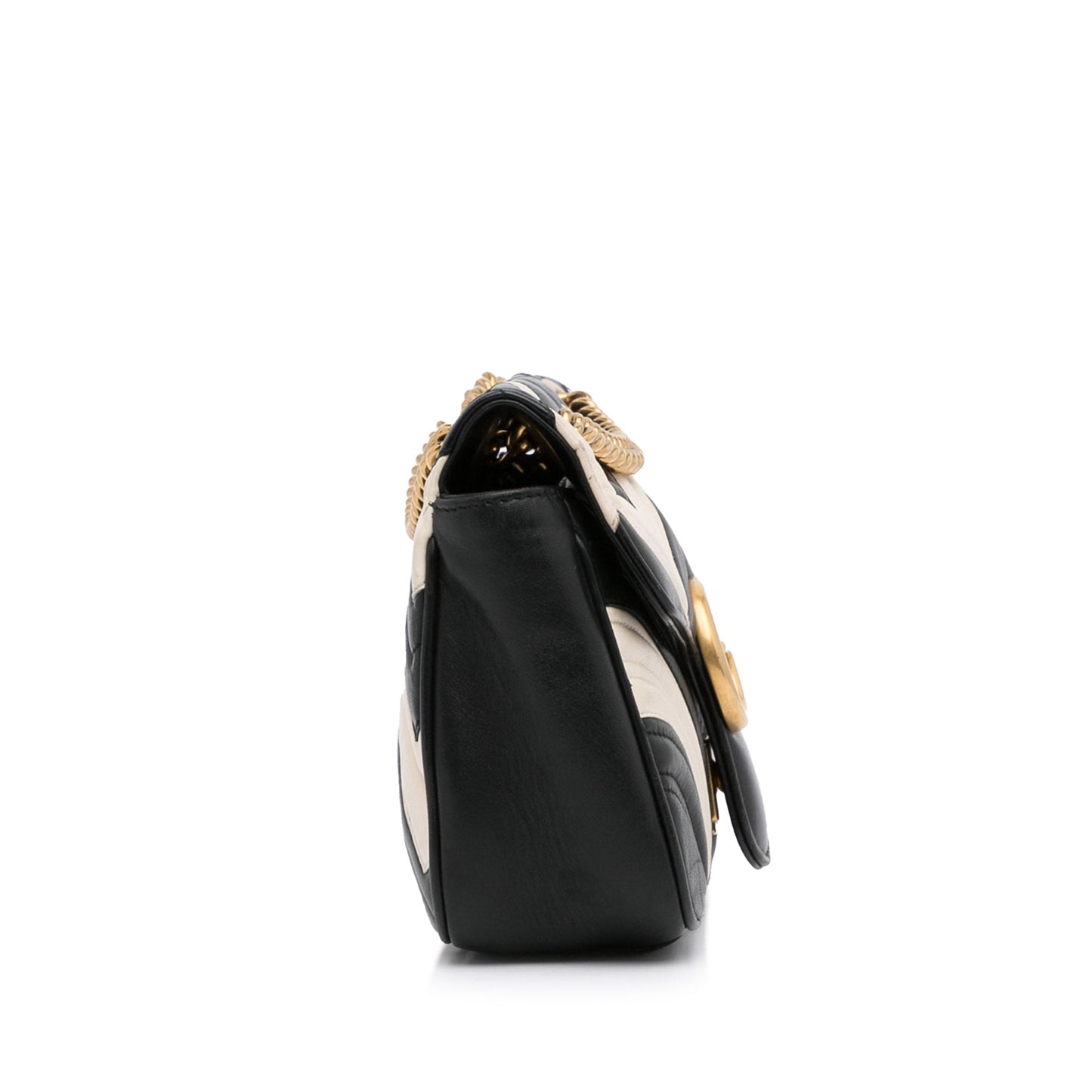 Gucci GG Marmont Bicolor Matelassé Leather