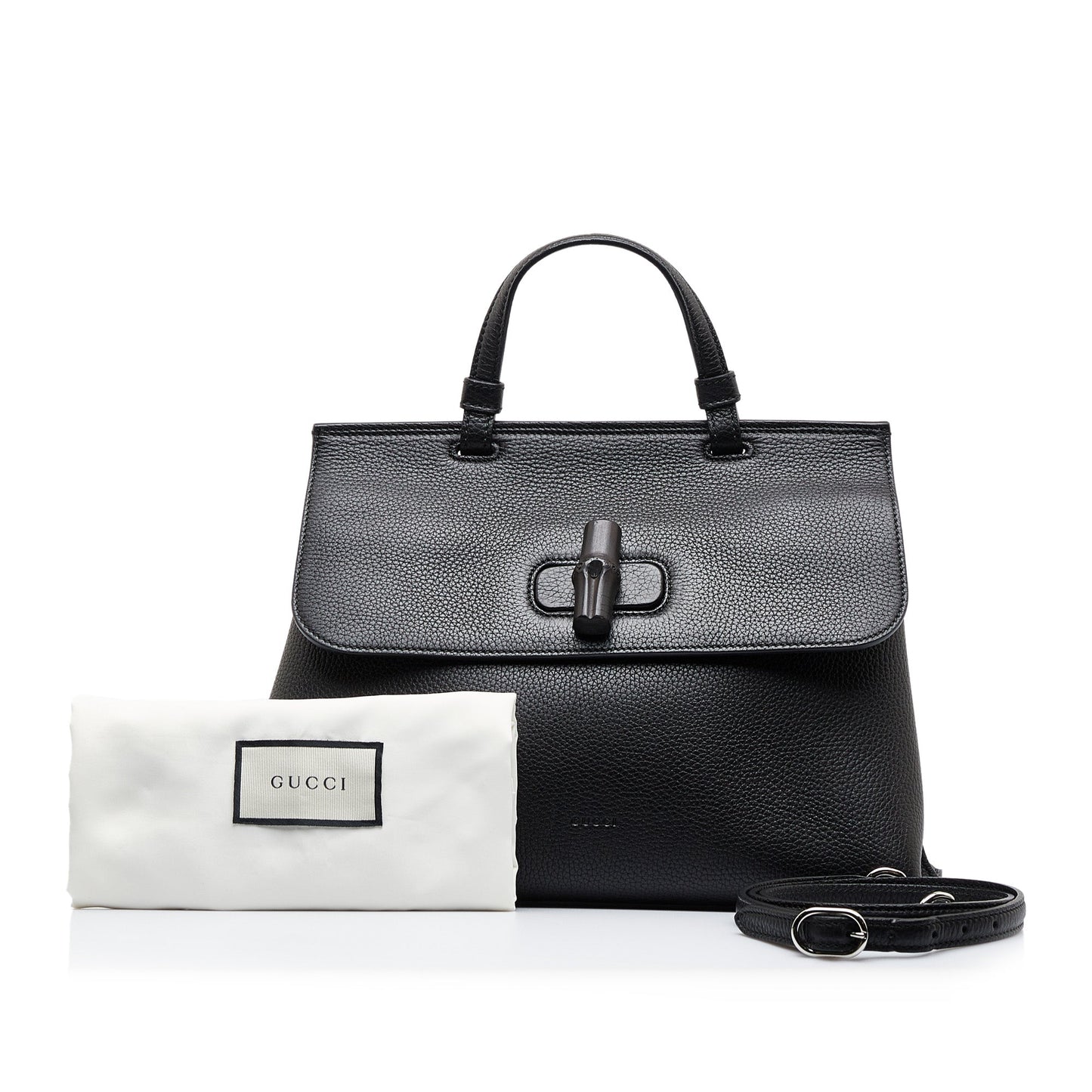 Gucci Bamboo Daily Medium Black