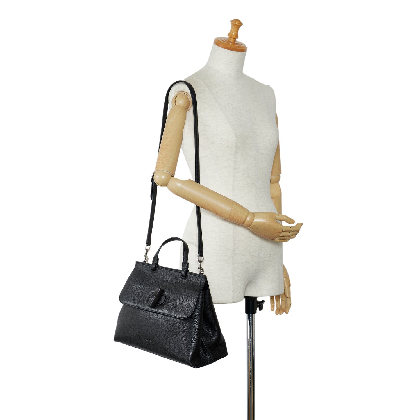 Gucci Bamboo Daily Medium Black
