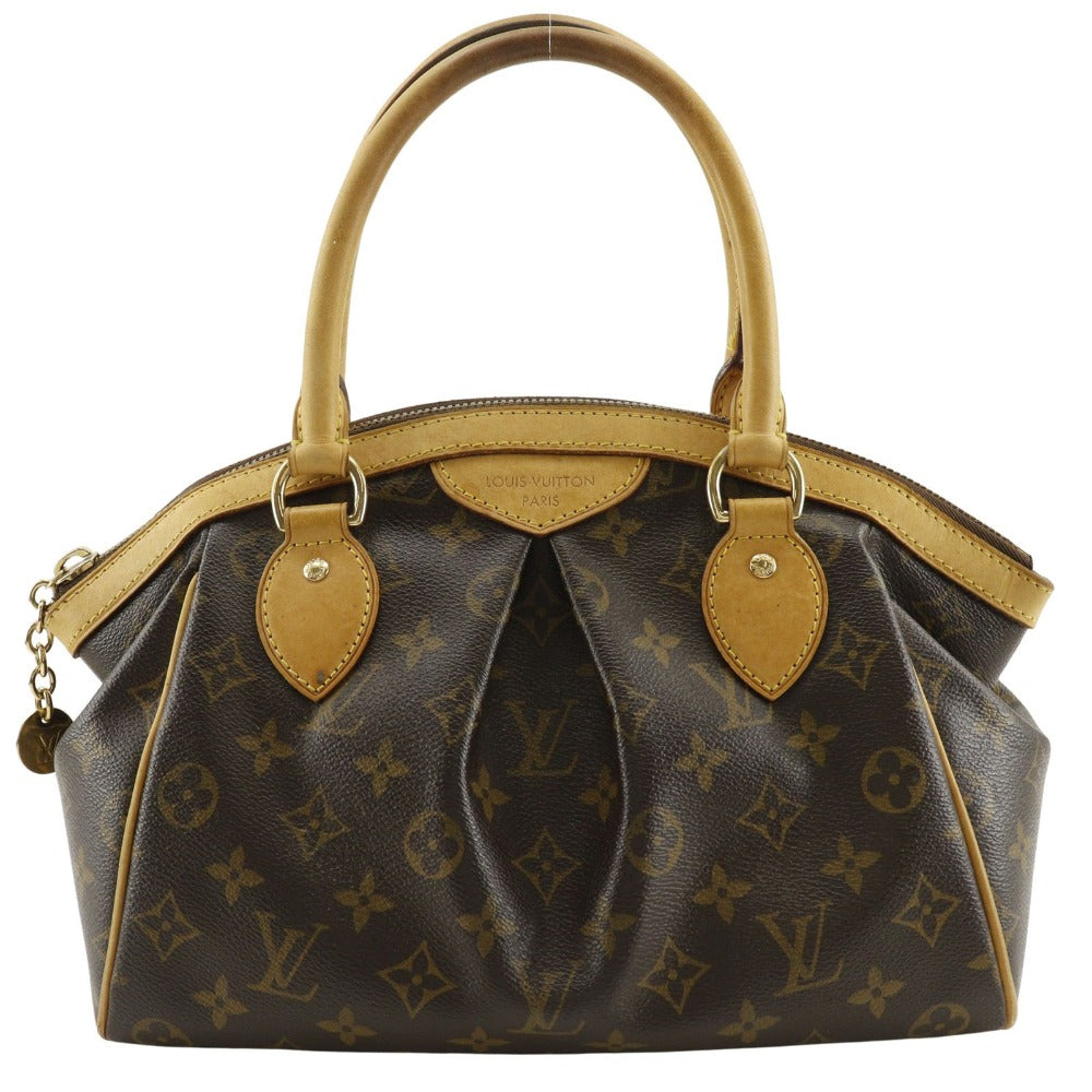 LOUIS VUITTON Handbag M40143 Monogram canvas Brown Tivoli PM Women Used