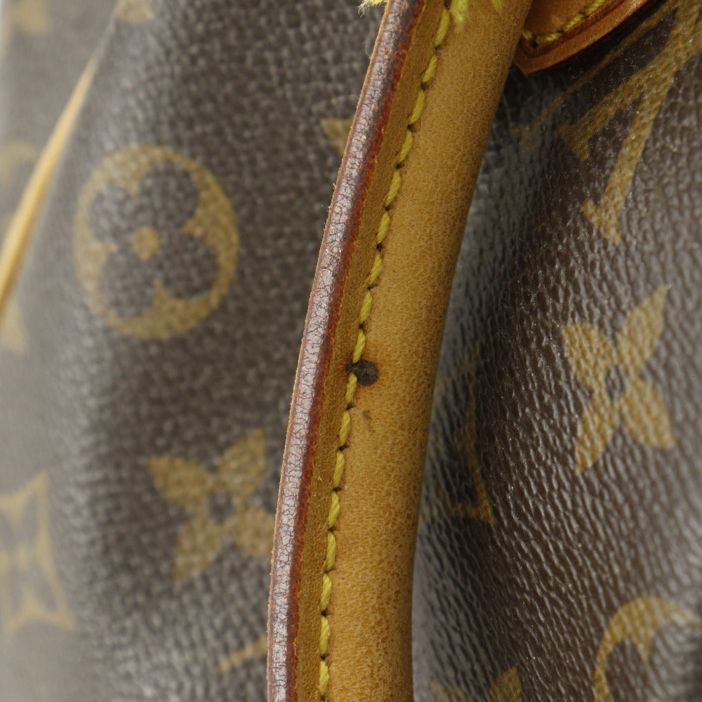 LOUIS VUITTON Handbag M40143 Monogram canvas Brown Tivoli PM Women Used