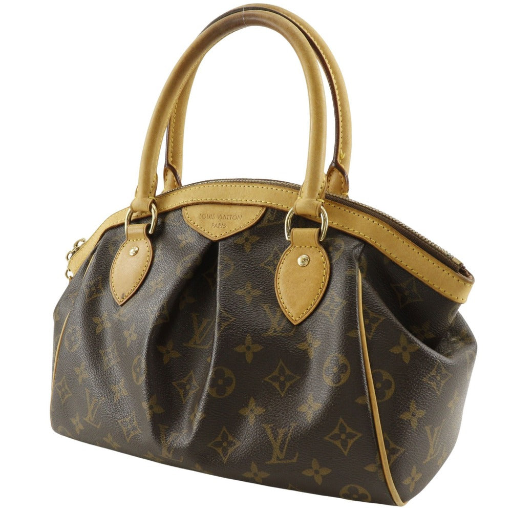 LOUIS VUITTON Handbag M40143 Monogram canvas Brown Tivoli PM Women Used