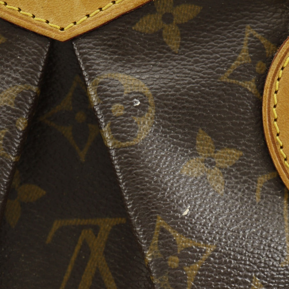LOUIS VUITTON Handbag M40143 Monogram canvas Brown Tivoli PM Women Used