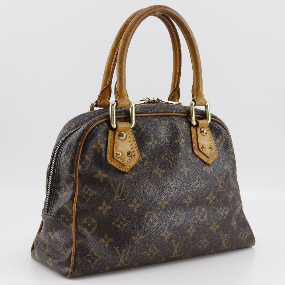 LOUIS VUITTON Handbag M40026 Monogram canvas Brown Manhattan PM