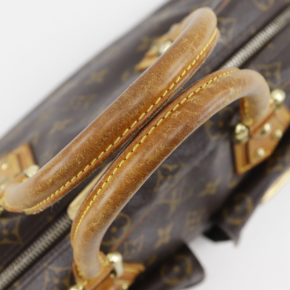 LOUIS VUITTON Handbag M40026 Monogram canvas Brown Manhattan PM