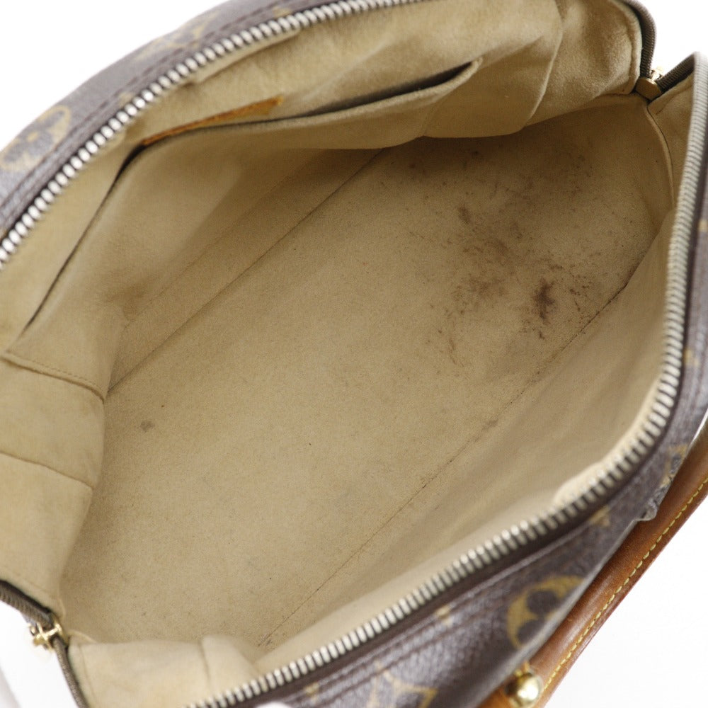 LOUIS VUITTON Handbag M40026 Monogram canvas Brown Manhattan PM