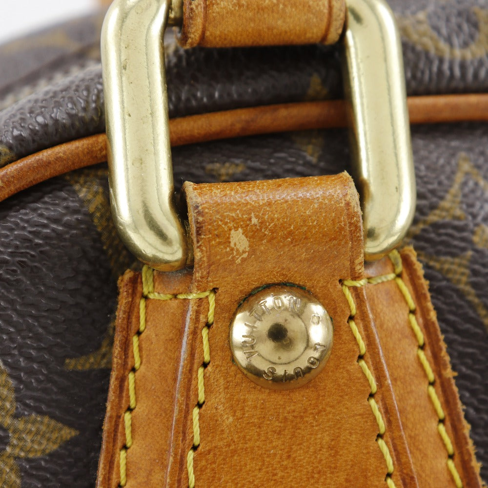 LOUIS VUITTON Handbag M40026 Monogram canvas Brown Manhattan PM