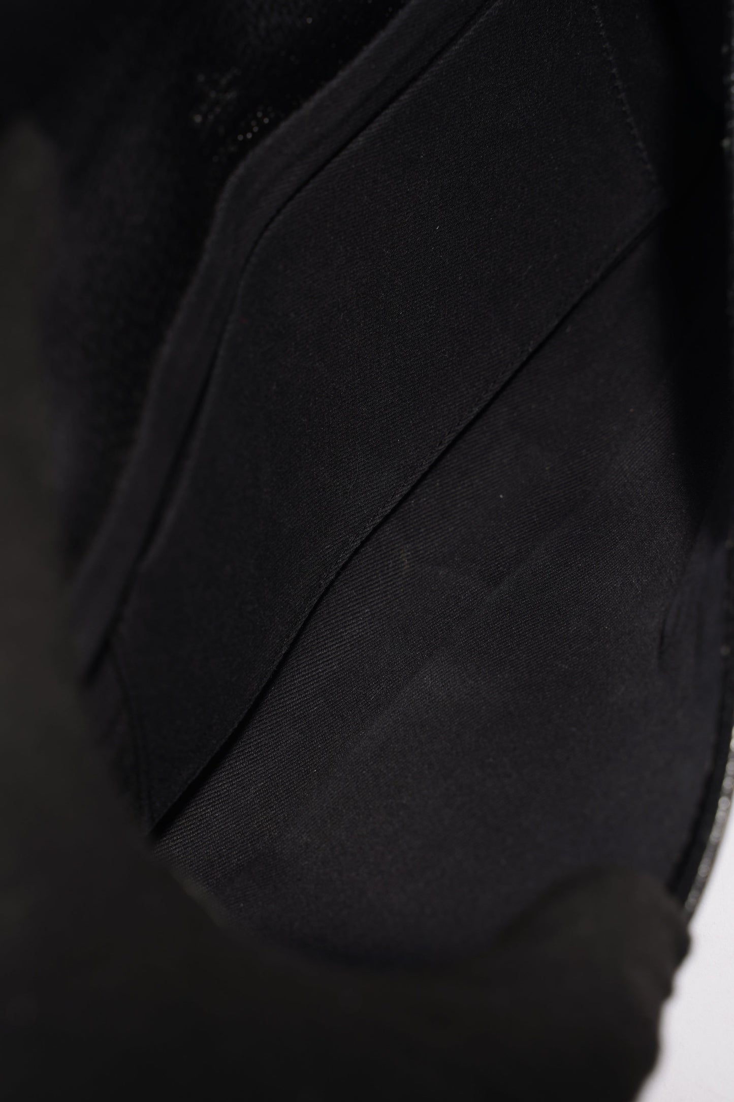 Gucci Bamboo Clutch Black Canvas
