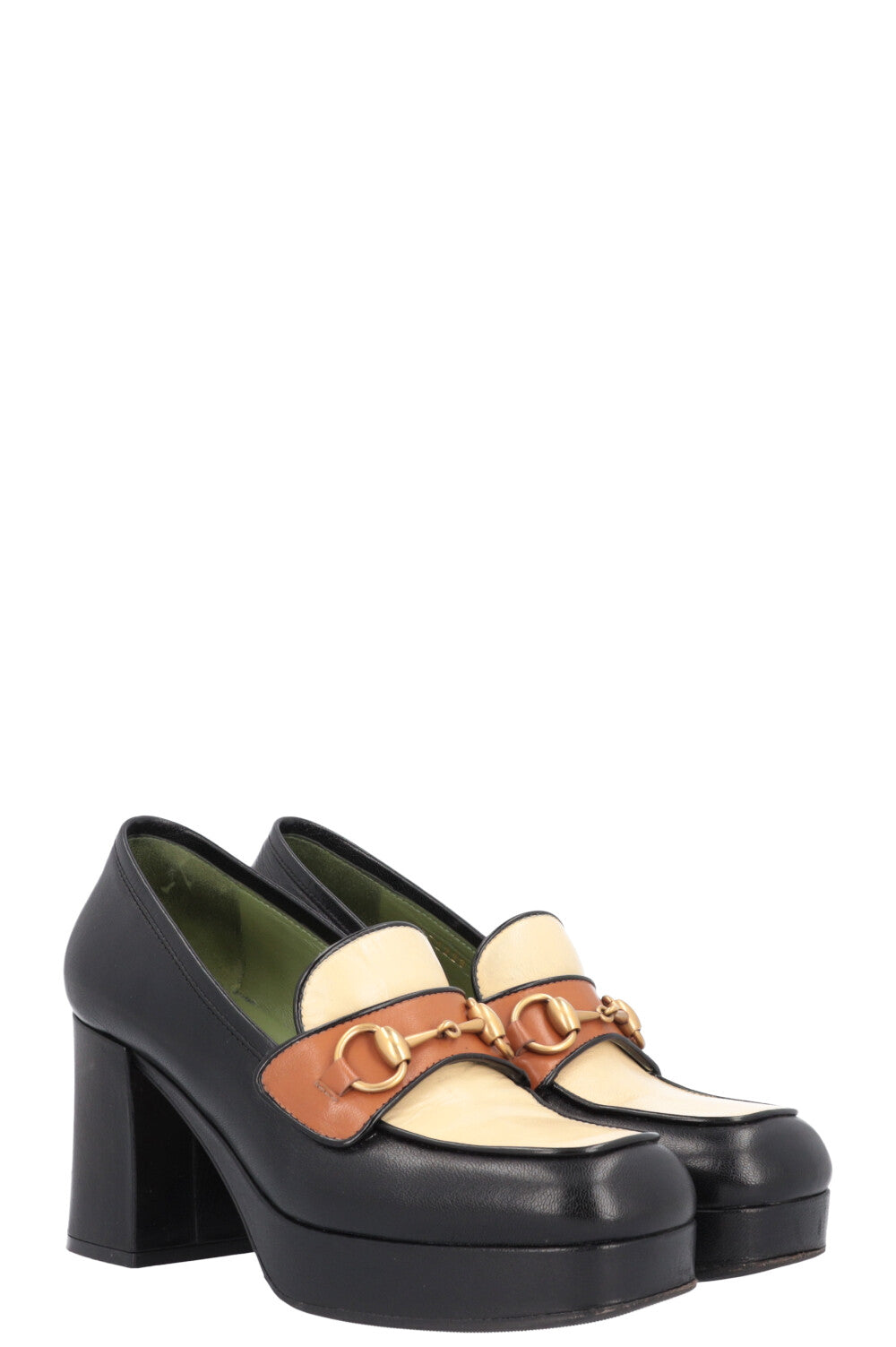 GUCCI Horsebit Platform Heels