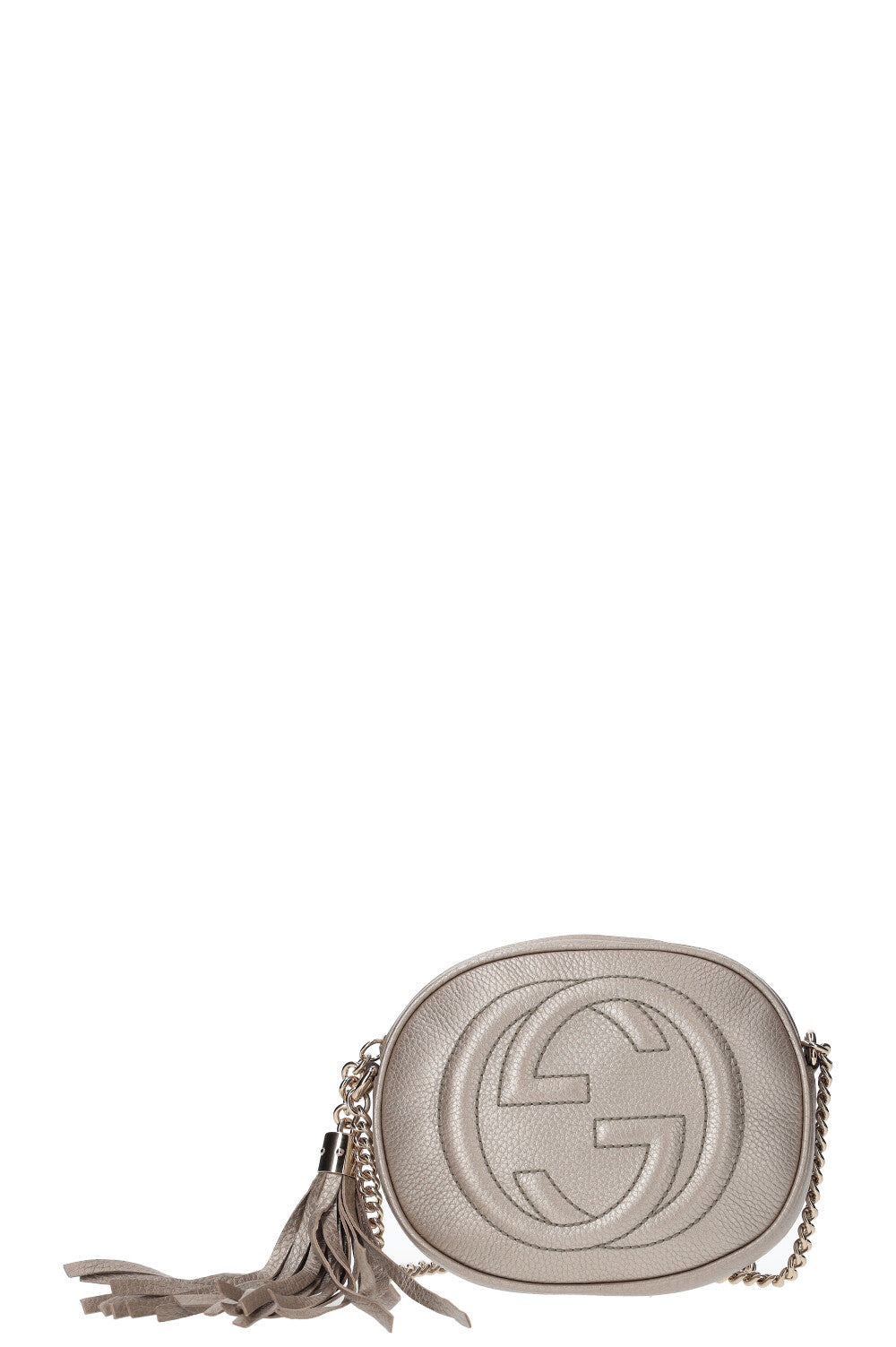 GUCCI Soho Disco Bag Champagne