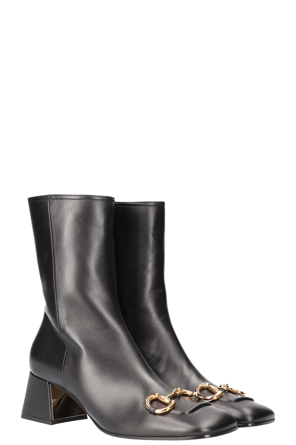 GUCCI Horsebit Boots Black
