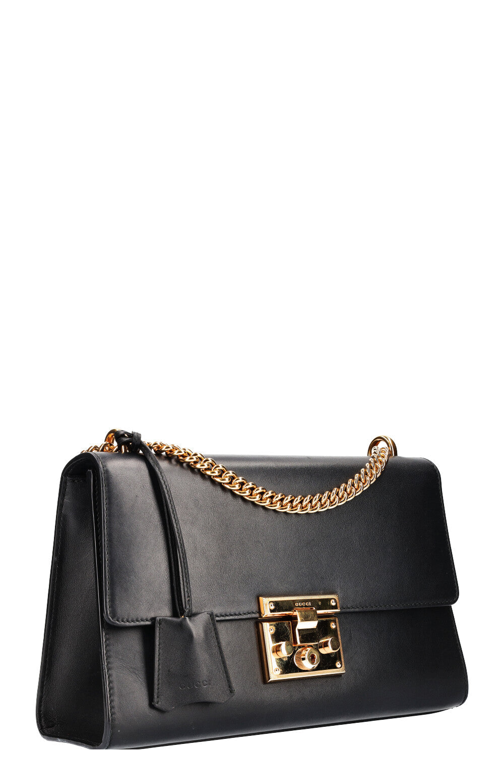 GUCCI Padlock Bag Black Medium