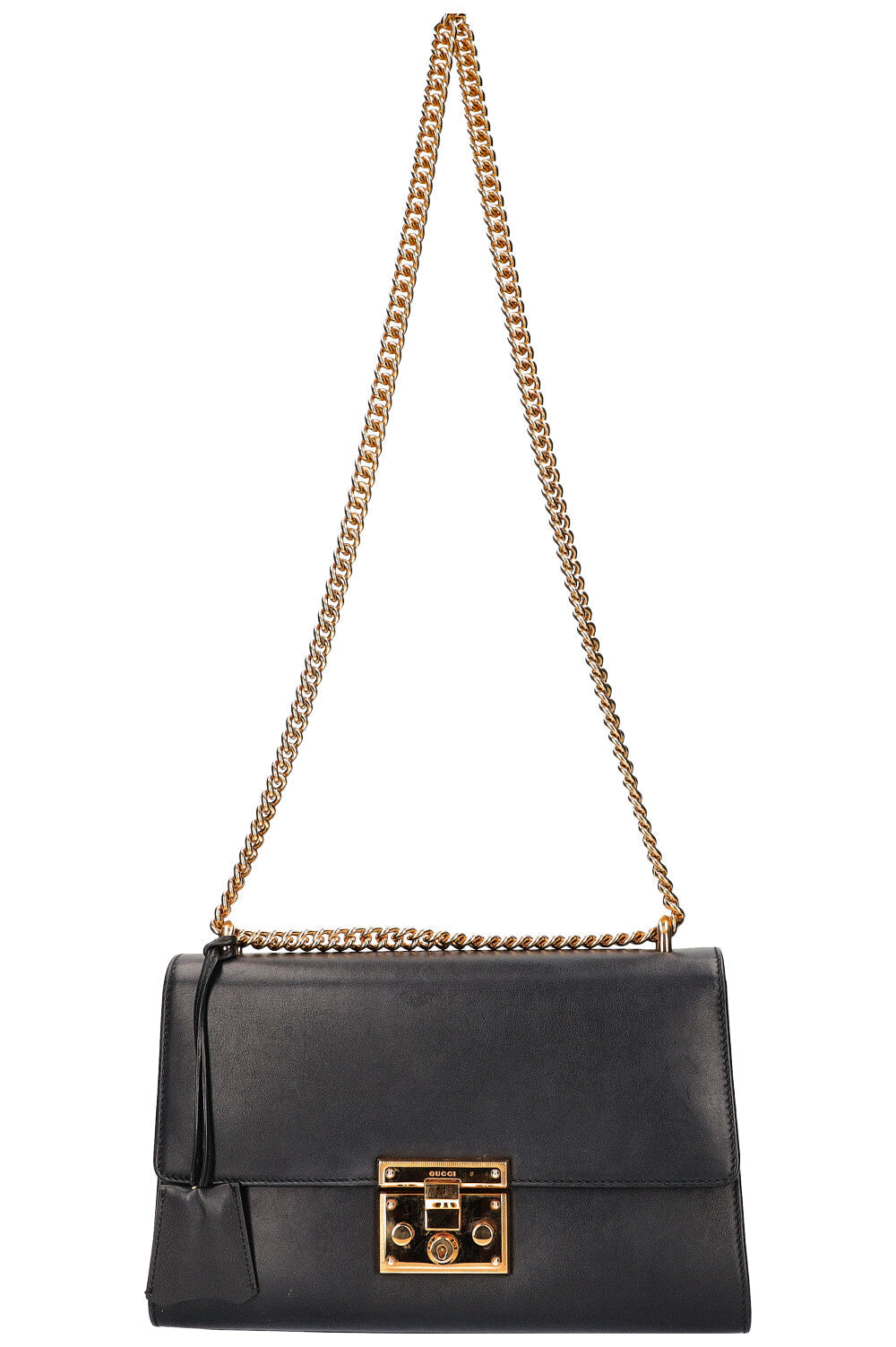 GUCCI Padlock Bag Black Medium