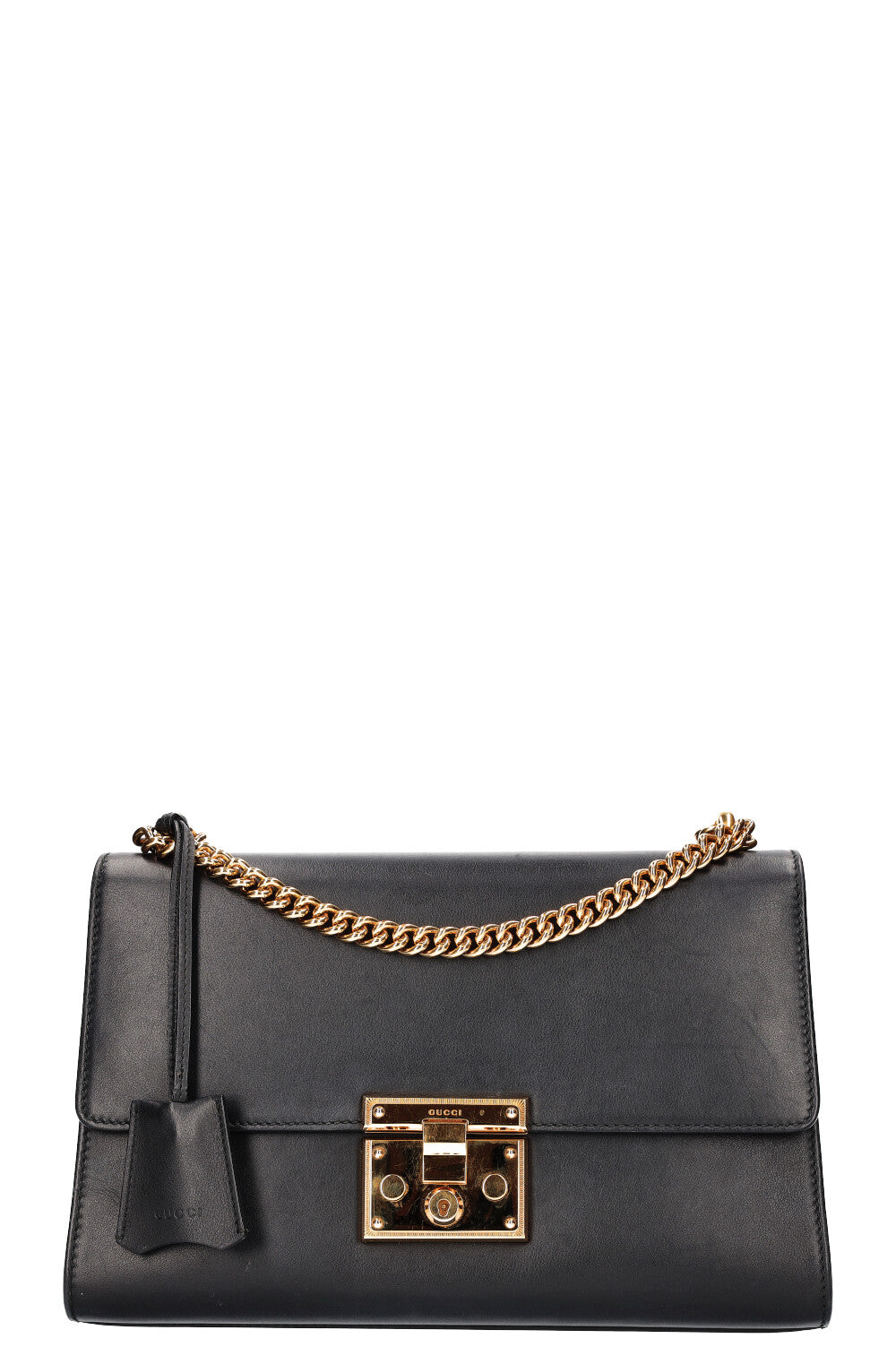 GUCCI Padlock Bag Black Medium