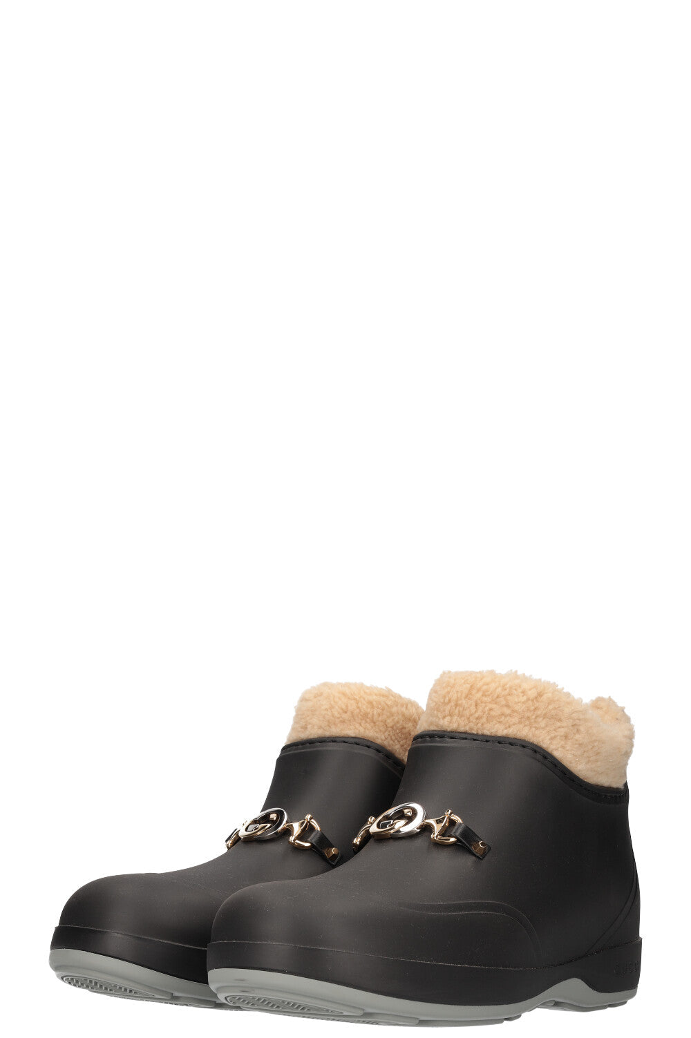 GUCCI Zumi Rubber Boots Black
