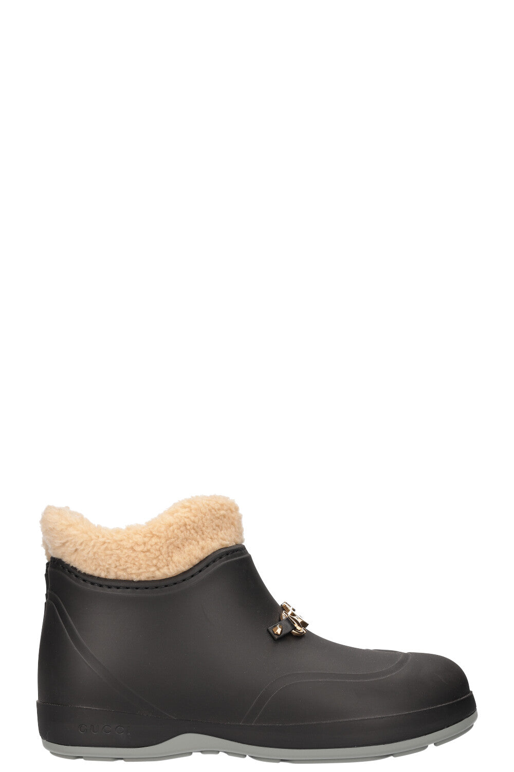 GUCCI Zumi Rubber Boots Black