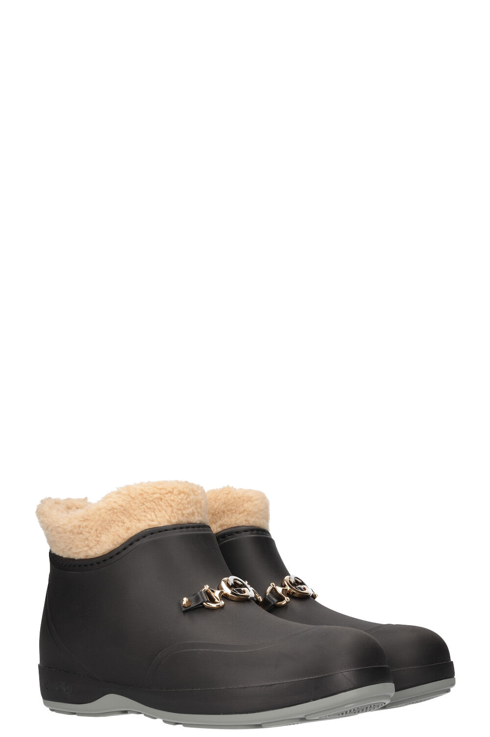 GUCCI Zumi Rubber Boots Black
