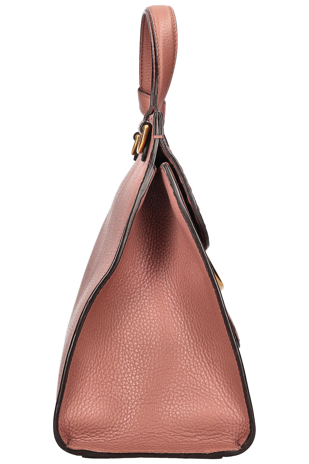 GUCCI Marmont Top Handle Bag Powder