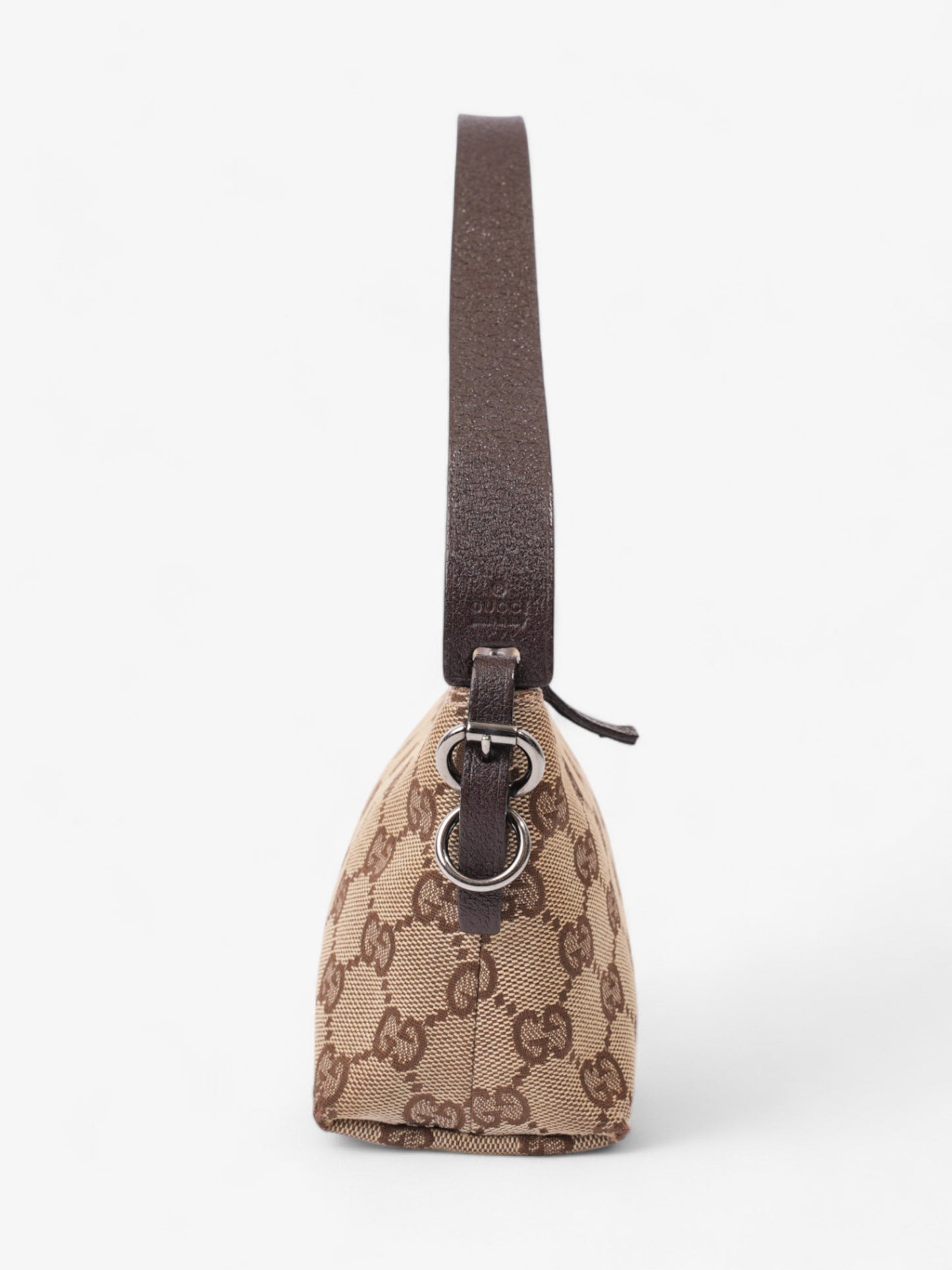 Gucci GG Pochette GG Supreme / Brown Coated Canvas