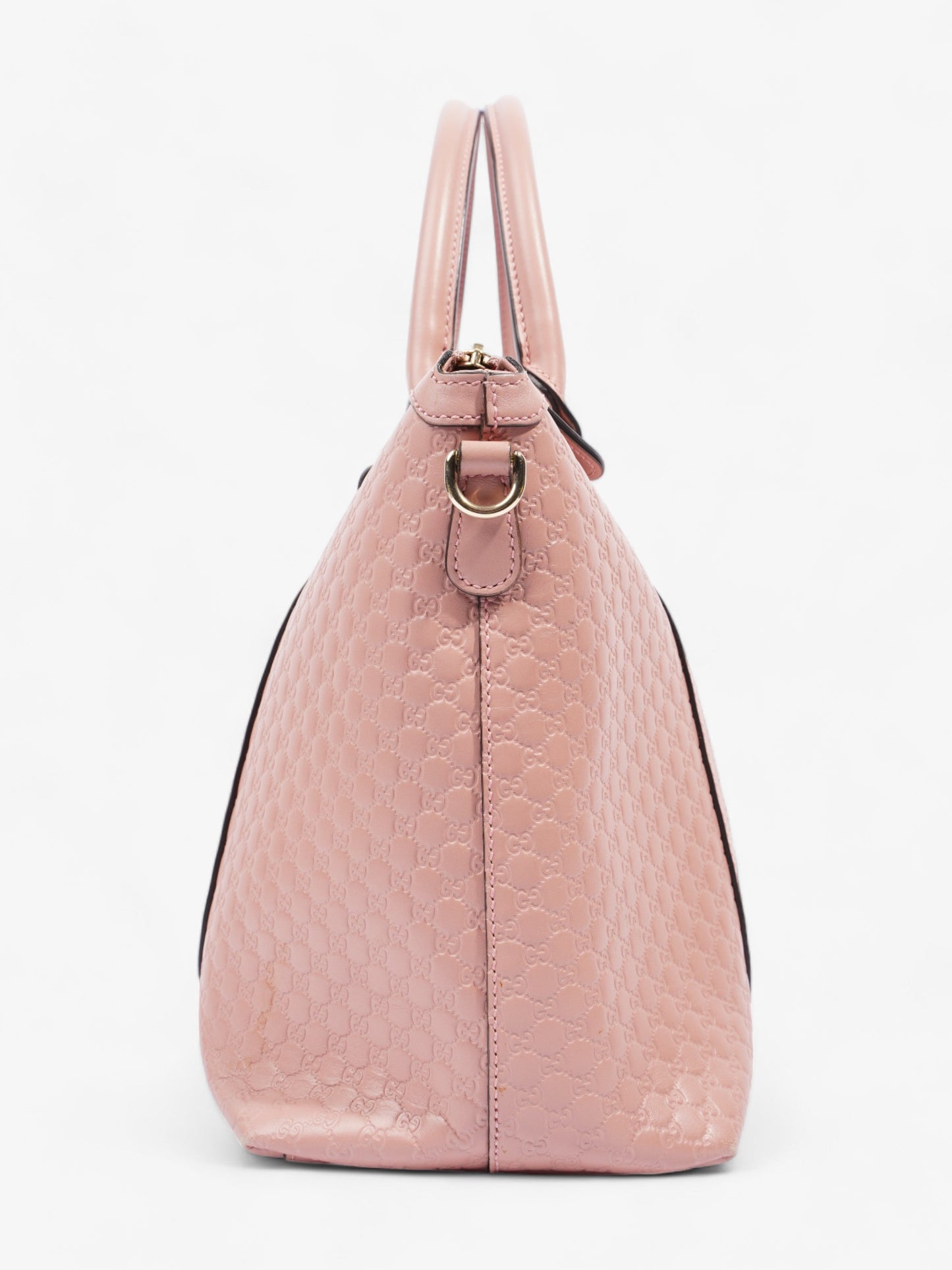 Gucci Microguccissima Tote Pink Leather