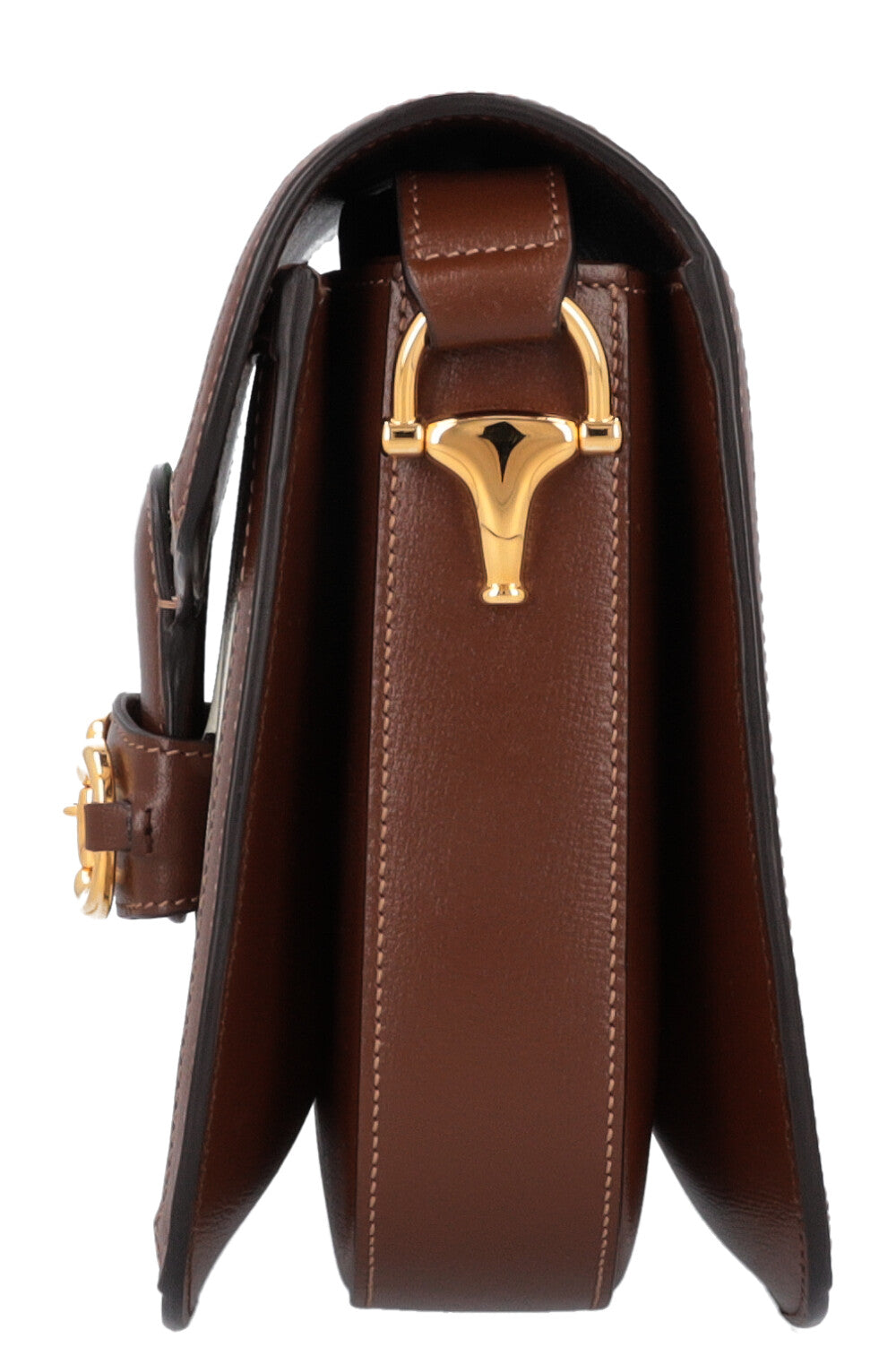 GUCCI Horsebit 1955 Supreme Canvas Shoulder Bag