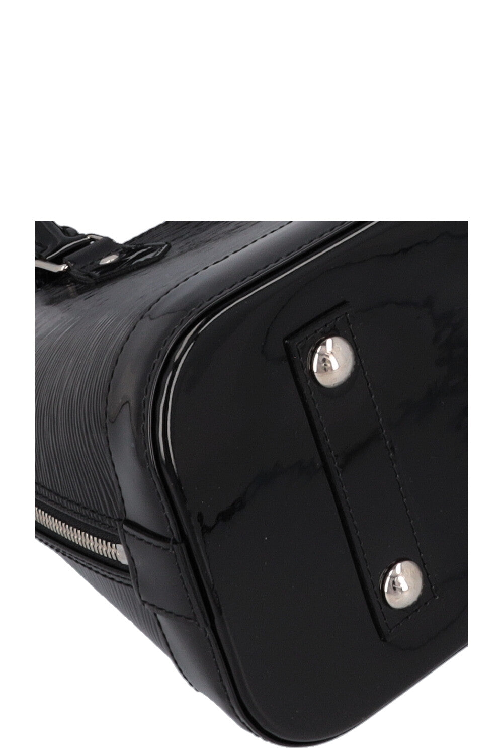 LOUIS VUITTON Alma PM Epi Vernis Black