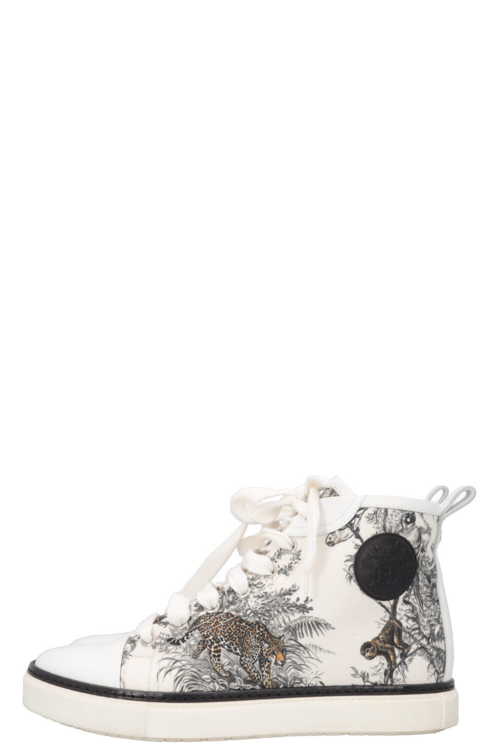 HERMES Jimmy Sneakers Canvas White