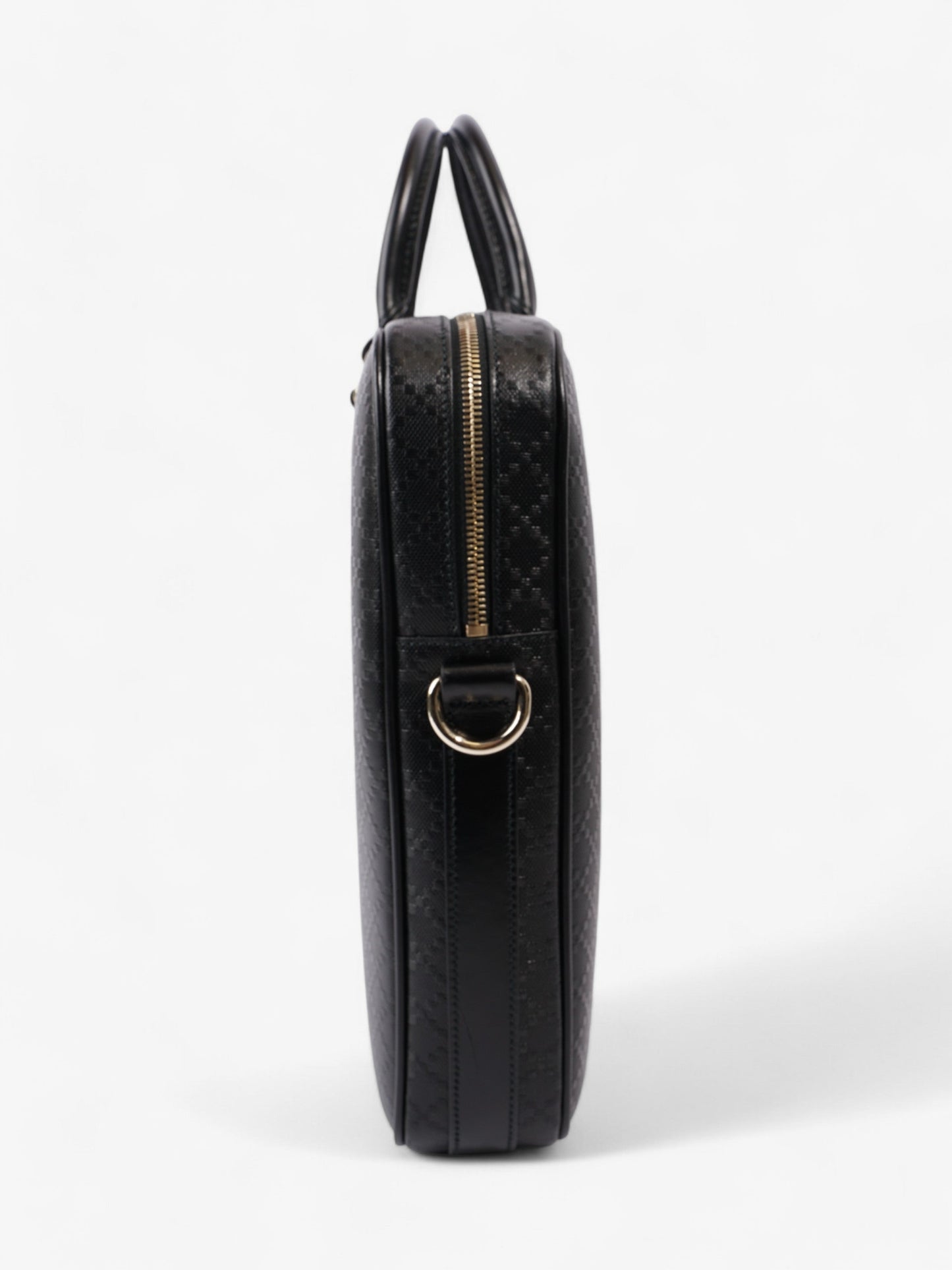 Gucci GG Briefcase Black Canvas